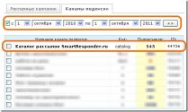 Каталог Smartresponder